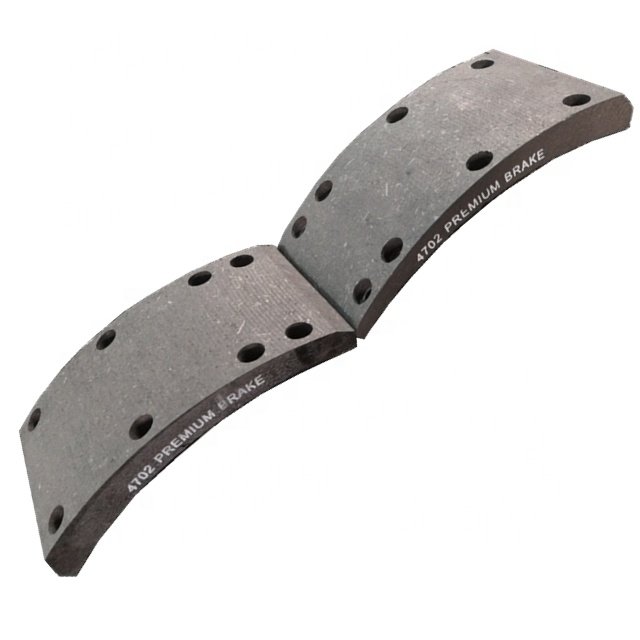 Long-life High-quality Brake Pad Lining 4702 Heavy Card Friction Non-Asbestos Truck Brake Lining Roll Shoe Lining Machine Rivet